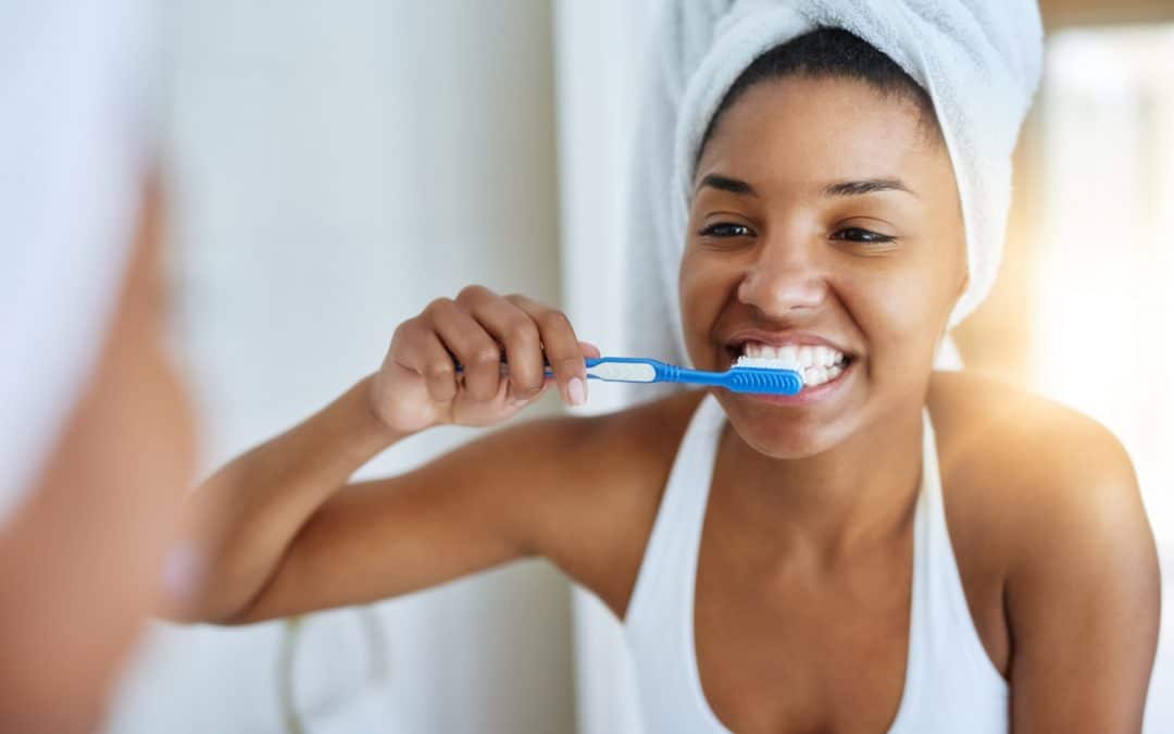 Good oral hygiene begins every morning